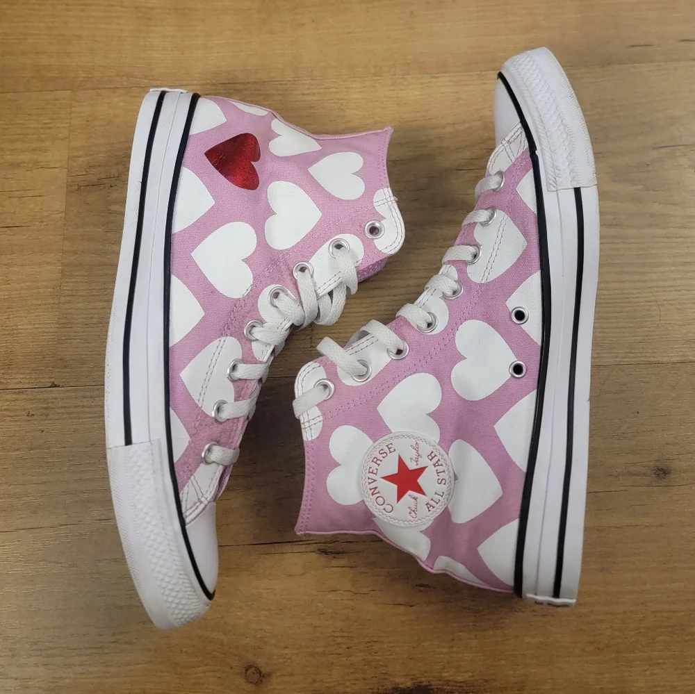 Converse Chuck Taylor All Star Hi 'Valentine' Sneakers - Picture 5 of 15